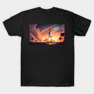 Kennedy space center, space shuttle launch T-Shirt